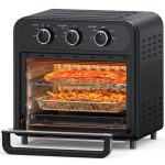 TaoTronics TT-AF002 Air Fryer 1700W 13 Quart 9 in 1 Air Fryer Oven Oil-Less Cooker with Rotisserie Shaft
