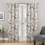 Eclipse Birch Paige Thermaweave Room-Darkening Window Curtain Panel