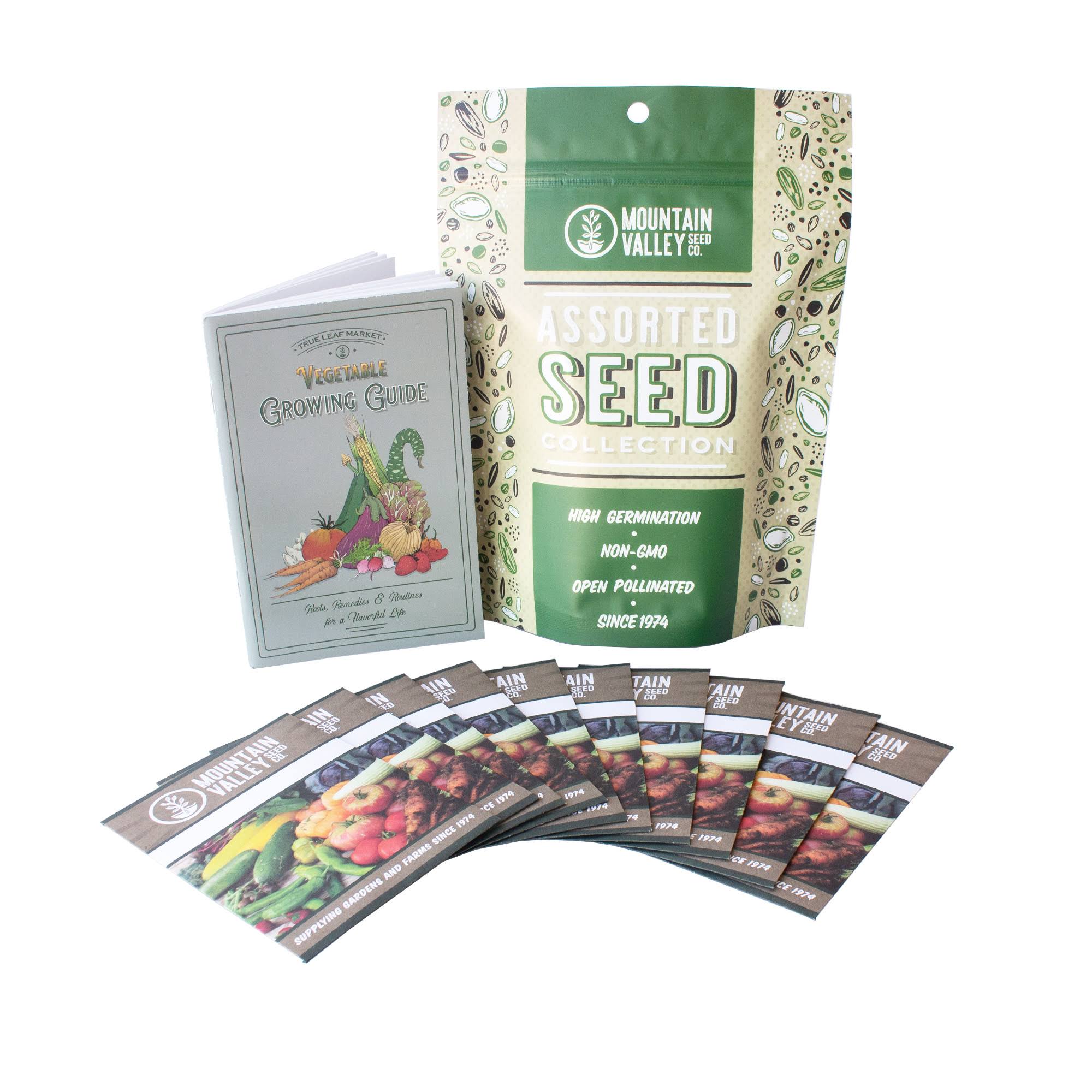 a63d73af1c782c546de78f4c9d834901d7cc91133e595e409b2953344c9ccdea.jpg Organic Vegetable Seeds Collection - 10 Varieties of Heirloom Seeds - Image 1