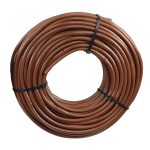 1/4" Poly Dripline 9" Spacing 0.5 GPH 100' Roll Brown Drip Tubing