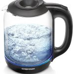 Chefman Easy Fill Electric Kettle, 1.7-Liter, Black