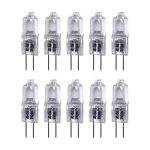 VSTAR G4 12V 20W Halogen Bulb JC Type Bi-Pin Light,Clear, G4 Bi-Pin Base, Halogen Light Bulb (20w 10pack)