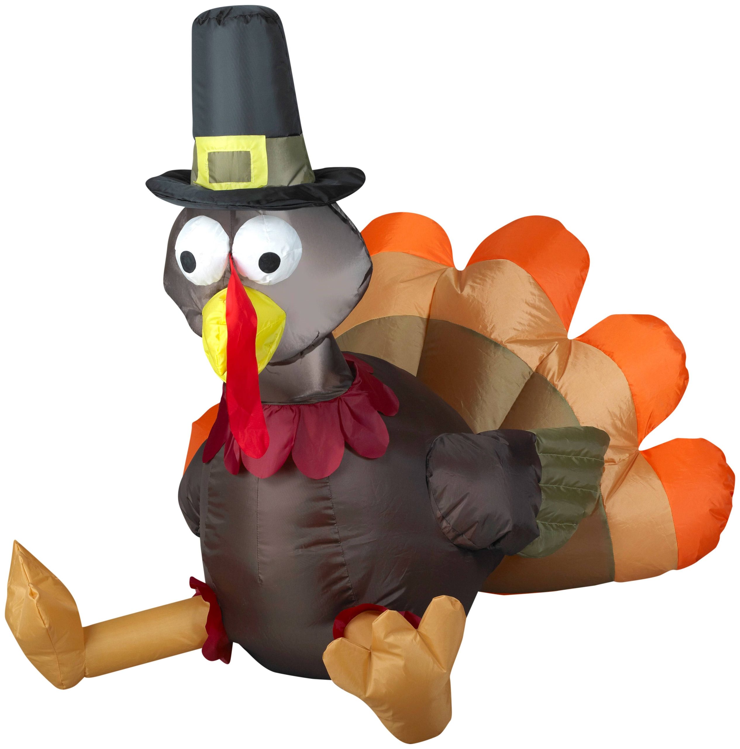 a6a94ab5df18cbf899e6cd683189df417da8b580c9753c2442f27a9704471013.jpg Outdoor Pilgrim Turkey Airblown Inflatable - Image 1