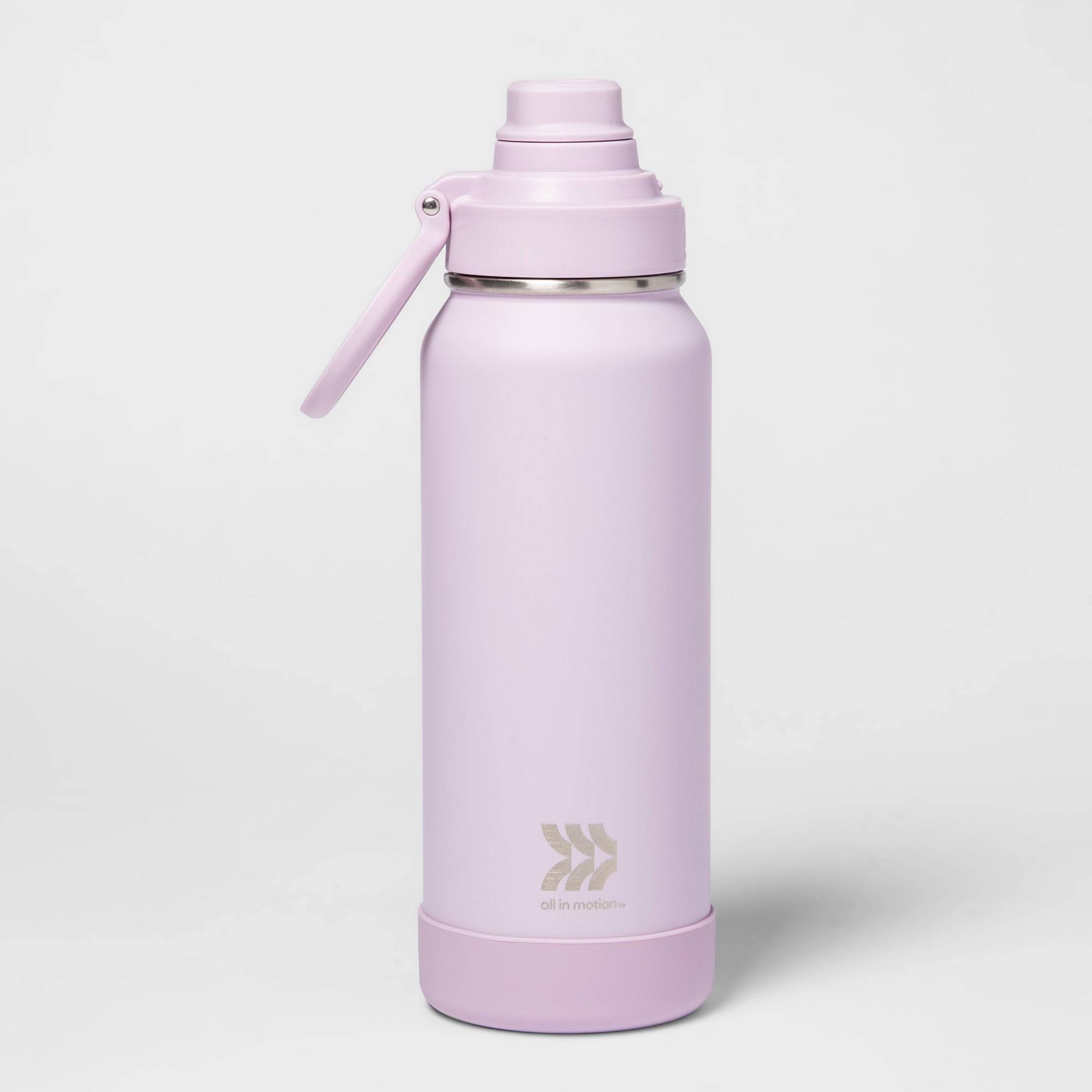 a6bd761746b81775b79a79119025842f5083f7577520d5187d6bb56680005929.jpg 32oz Vacuum Insulated Stainless Steel Water Bottle Youthful Lilac - All in Motion - Image 1