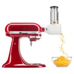 KitchenAid White Fresh Prep Slicer and Shredder Attachment for Kitchen Stand Mixer