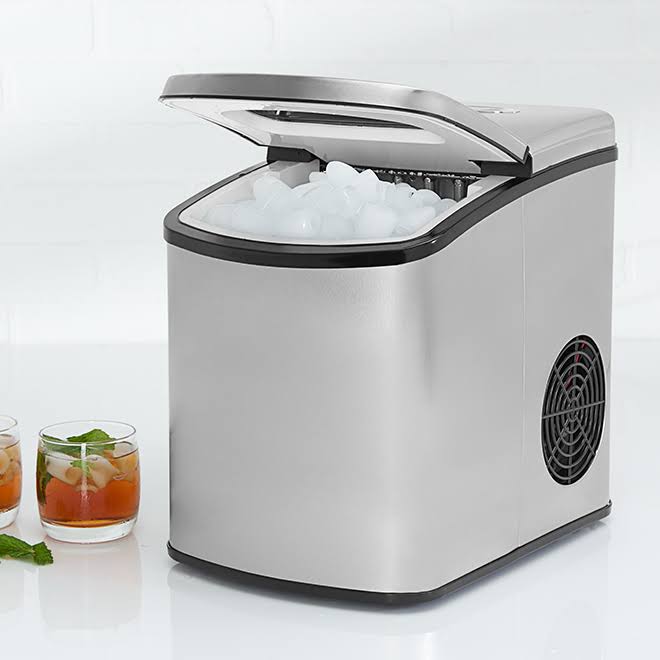 a72945aeba7d9b3a40ec2cef7674b748b65538f3d5e359bb67ddc0f9f57d67f3.jpg Sharper Image Portable Ice Maker - Image 1