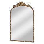 Better Homes & Gardens Arch Metal Wall Mirror D��cor - Gold - 20 x 30 in