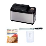 Zojirushi BB-PDC20BA Home Bakery Virtuoso Plus Breadmaker 2 lb. Loaf Bundle