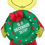 Airblown Grinch with Wreath Inflatable