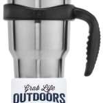 Grab Life Outdoors - Handle for 30 oz Tumbler - Fits Ozark Trail, Yeti Rambler and More - Handle Only, Black