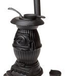 Old Mountain Black Mini Pot Belly Stove Set with Accessories 13 inch