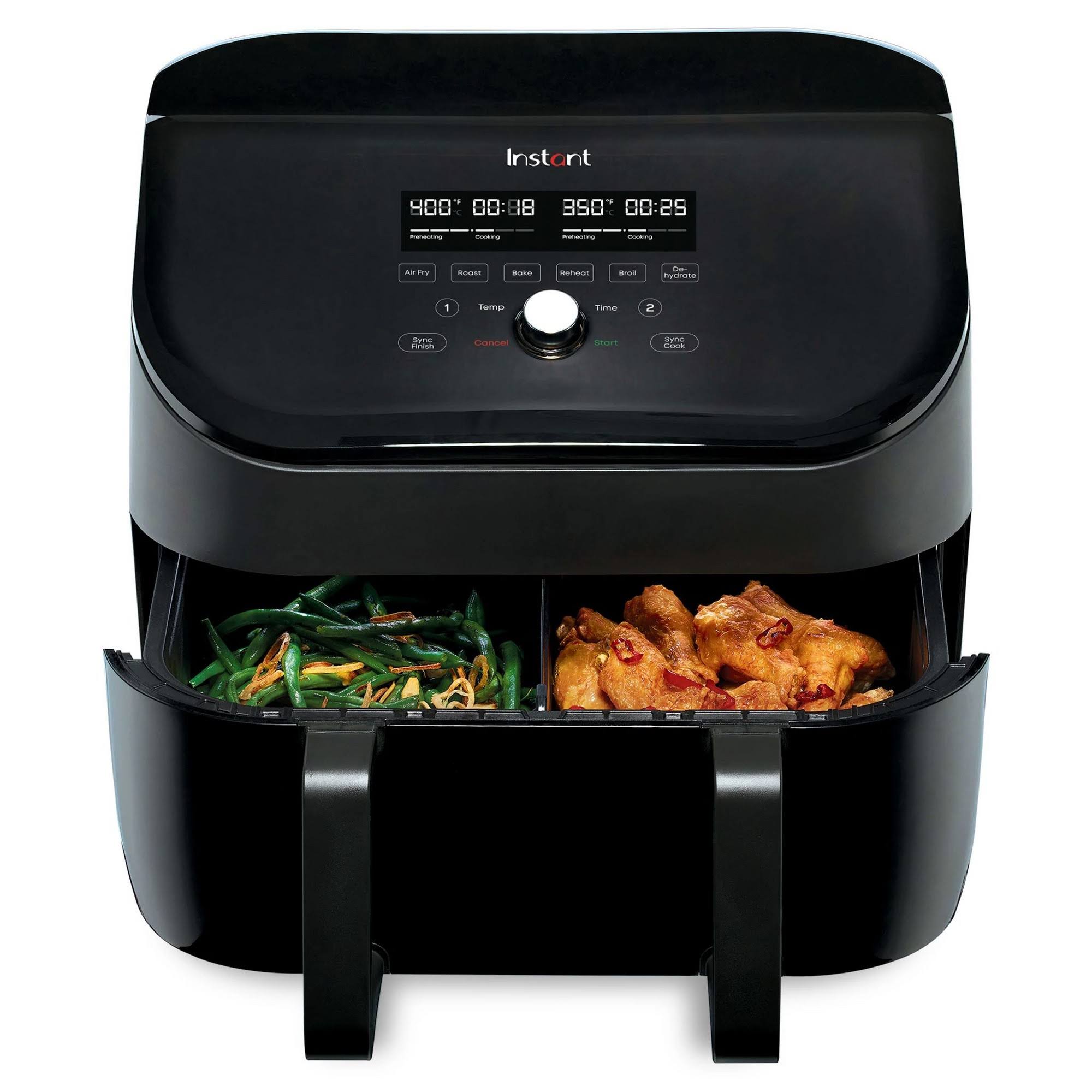 a7ac3a82cf173e121f0268a967da76a81905875c83e360a8a0f66b1a92646f7e.jpg Instant Vortex 9-Quart Air Fryer with VersaZone Technology - Image 1