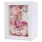 WANLIAN 4x6 Shadow Box Frame in White, Interior 2.3" Deep, Wooden Frame Box for Display Dried Flowers, Plant Specimen, Memory Photos, Memory, Wedding,