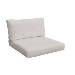 TK Classics Covers for Chair Cushions 4" Thick in Beige