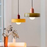 Homdiy Bauhous Pendant Light Glass Pendant Light Living Room Pendant Light