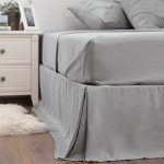 Bedsure Queen Comforter Set 8 Pieces - Pintuck Queen Bed Set, Bed in A Bag Grey Queen Size with Comforters, Sheets, Pillowcases