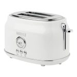 Haden Dorset 2-Slice Wide Slot Stainless Steel Toaster - Ivory