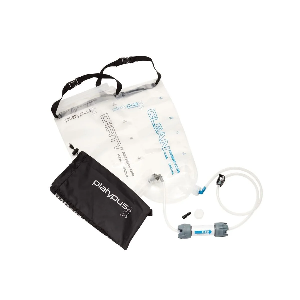 a7e9e5c36146ee26cdf4f0ec18cdb791fa6a3b41b857a07a9e93d04b7fe9ebbb.webp Platypus GravityWorks Group 4L Camping Water Filter System - Image 1