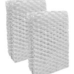 Air Filter Factory 2 Pack Compatible Replacement for Relion Rcm-832 Humidifier Wick Filters