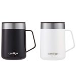 Contigo 14 oz. Streeterville Stainless Steel Mug 2-Pack - Licorice/Salt