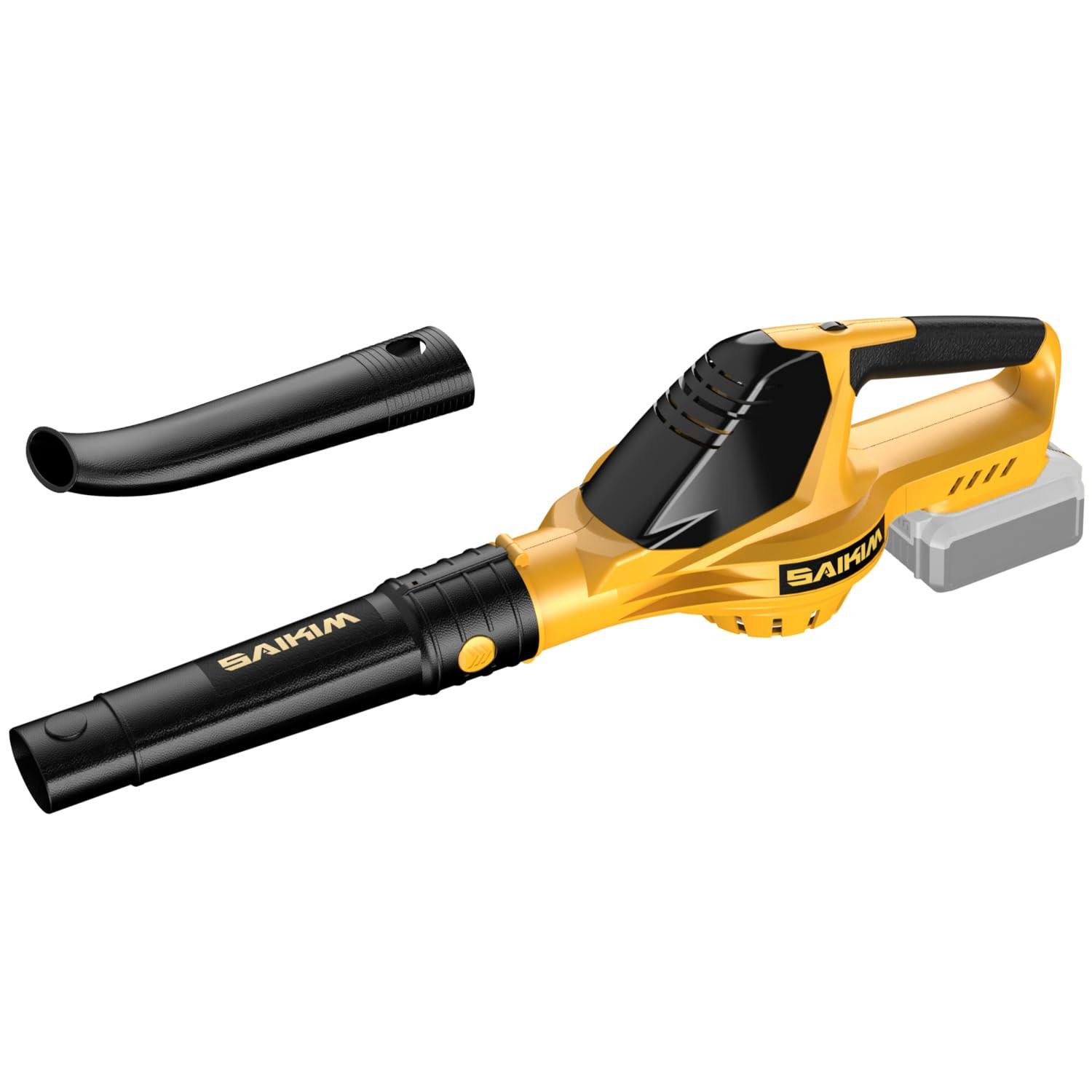 a81f080e6ea58c5357274b9705bd633573b3bc94e8d5547e5ac5814566c5399a.jpg Cordless Leaf Blower for DeWalt 20V Max Battery,Handheld Electric Jobsite Air Blower,5 Variable Speed Up to 150MPH,100 CFM Powerful for Lawn Care - Image 1