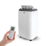 Black+decker 14,000 BTU Portable Air Conditioner with Heat and Remote Control, White