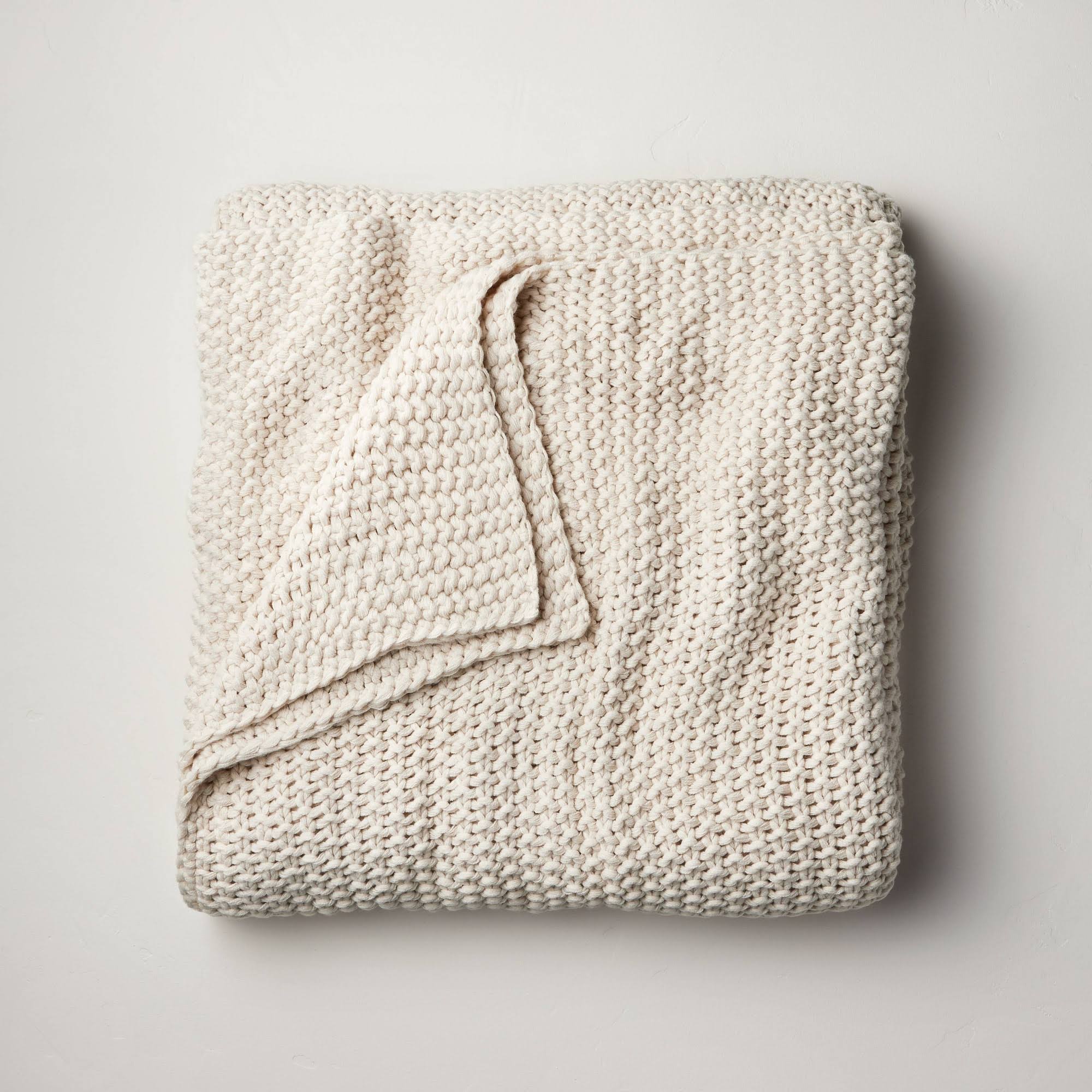 a845d3e7c5c8e8995f966eb9a0f86dc7997b3fcc75a240efa5e39cea82f6442d.jpg Full/Queen Chunky Knit Bed Blanket - Casaluna - Image 1