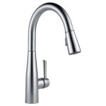 Delta Essa Single Handle Pull-Down Kitchen Faucet Recertified Stainless Steel 9113-AR-DST