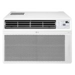 LG 8,000 BTU Window Smart Air Conditioner, 350 sq. ft. with Energy Star and Remote, Wi-Fi Enabled (LW8022ERSM)