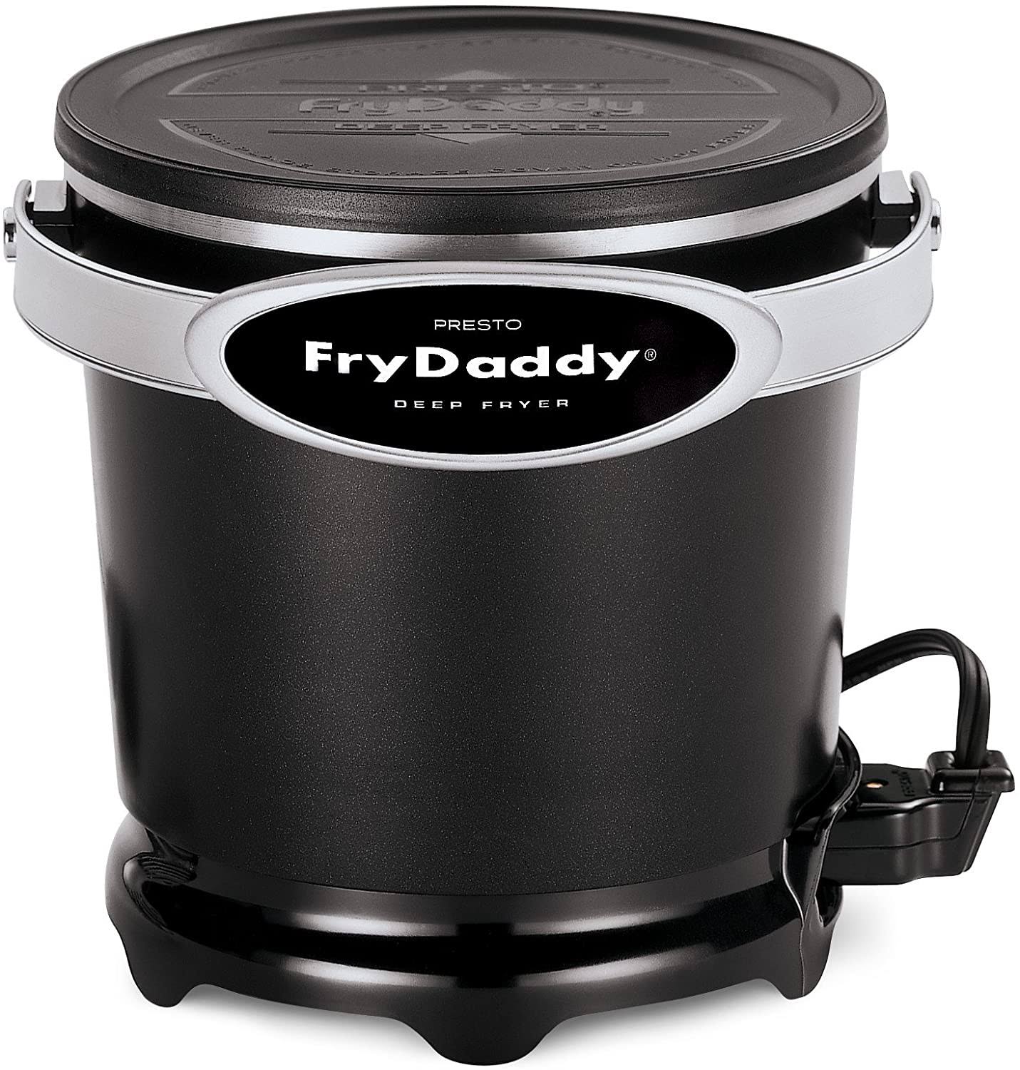 a887867cf12a07f366834da6358eee83417e87177d1f2ece9823b0ef2ee56331.jpg Presto Fry Daddy Electric Deep Fryer - Image 1