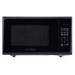 Black+decker 1.1 Cu ft 1000W Microwave Oven - Stainless Steel Black
