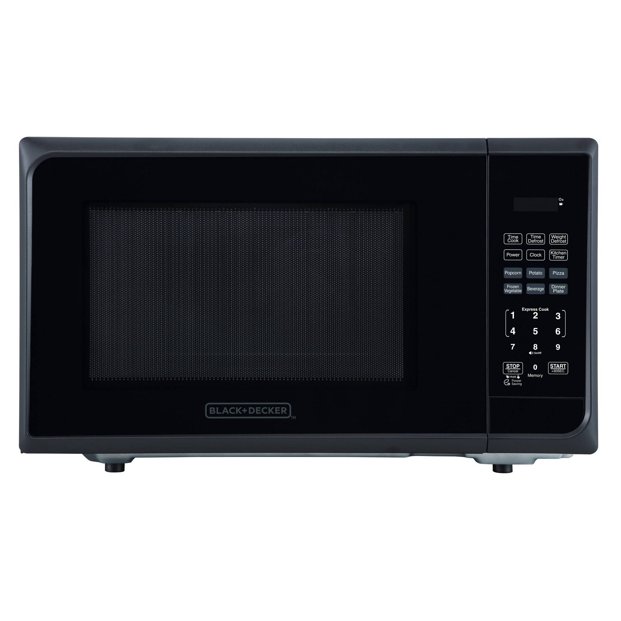 a8be49876f12a30b4193ccce5be99cfc20a49e73c6ecfc271fb45a4390d955e9.jpg Black+decker 1.1 Cu ft 1000W Microwave Oven - Stainless Steel Black - Image 1