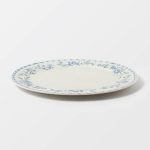 Melamine Floral Serving Platter Blue - Threshold Designed with Studio McGee