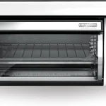 Spacemaker Under-Counter Toaster Oven. Black/Stainless Steel. TROS1000D