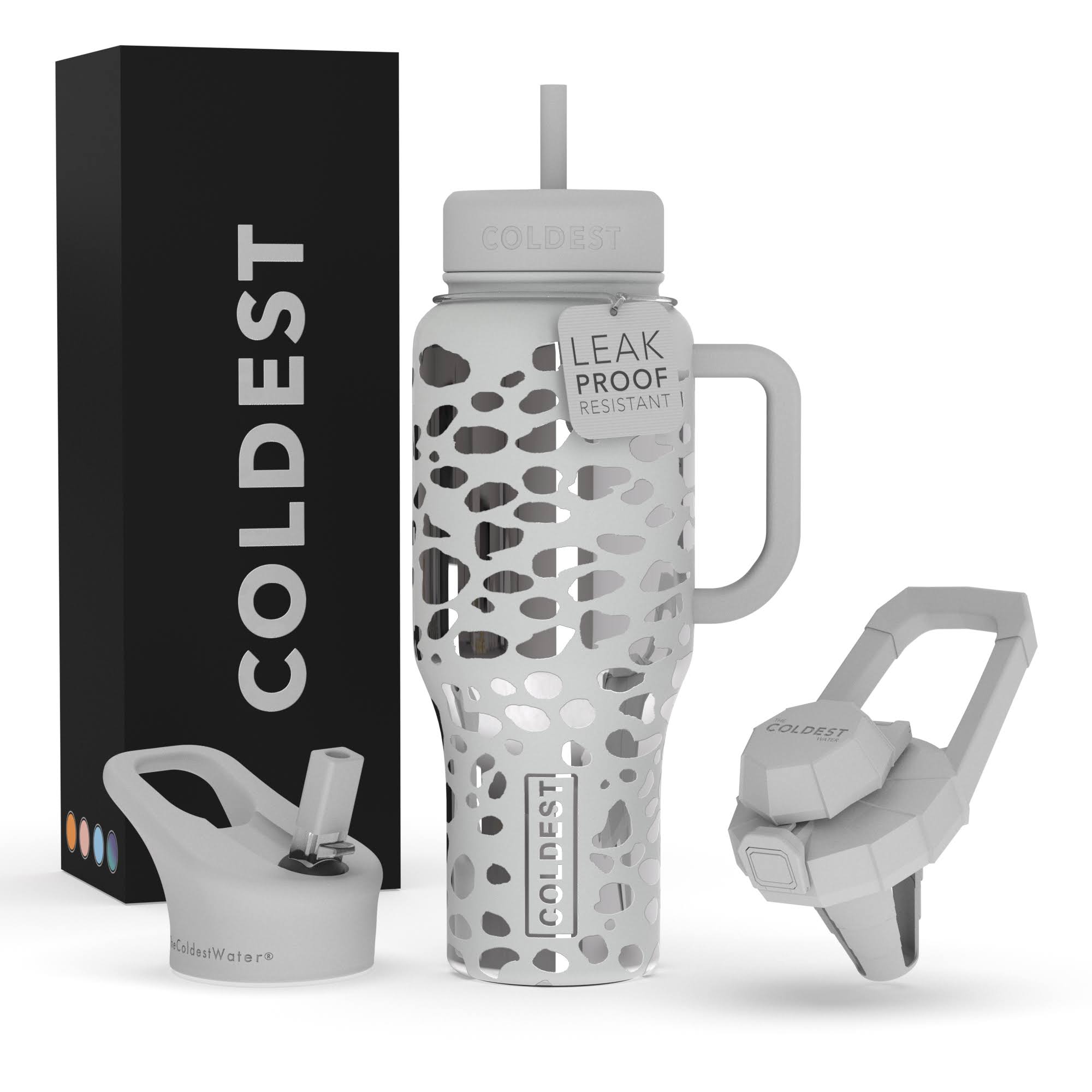 a905a6be6c88dd1cbb825bdd04589e8eac21a8e784847e1de41728e236b48326.jpg Coldest Tumbler with Handle and Straw Lid | 3 Lids Insulated Reusable Stainless Steel Water Bottle Travel Mug | Gifts for Women Him Her | Limitless - Image 1