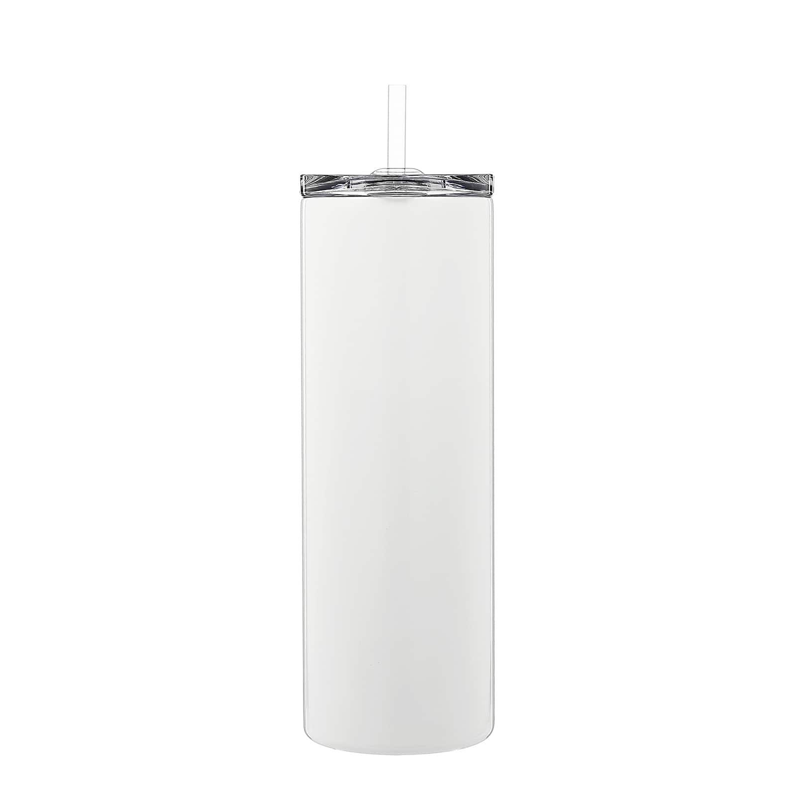 a918c07324a5b4741ec8dca1bee15ec09908d09be71915cc05150acf381ffaa7.jpg Make Market Skinny Sublimation Tumbler with Straw - 18.5 oz - Image 1