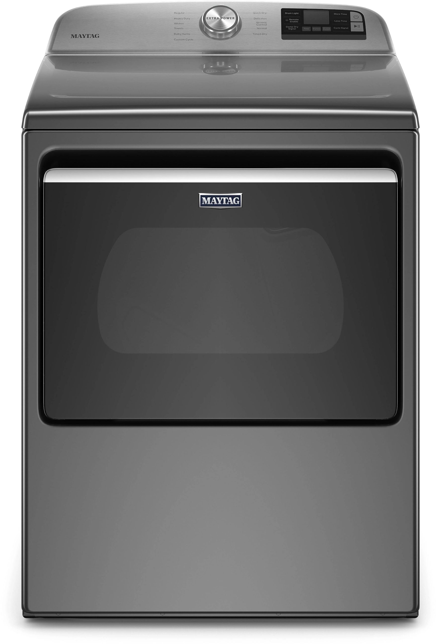 a94550b722703d2f6841893466f0420a96ebc984f6b02d9d1d7bf02daef19c26.jpg Maytag MED6230HC 7.4 Cu ft Smart Electric Dryer - Slate - Image 1