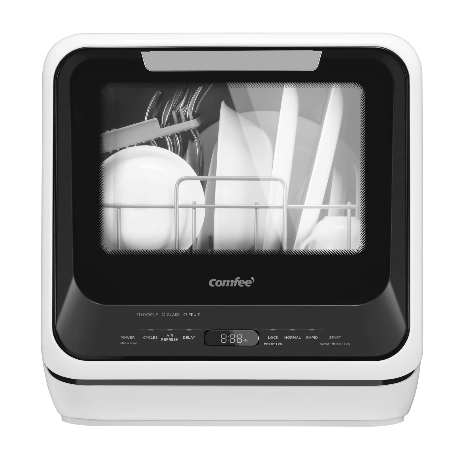 a94845ec4b330d8ea859976514b4257946241ac1cdffc727bb1fef900812c35f.webp COMFEE' Mini Dishwasher Countertop with 5L Water Tank - Image 1