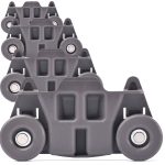 W10195416 New Upgraded Replacement Part for Lower Dishwasher Wheel Compatible with Ge/whirlpool/kenmore - AP5983730, W10195416v, W10105417, Ps11722152