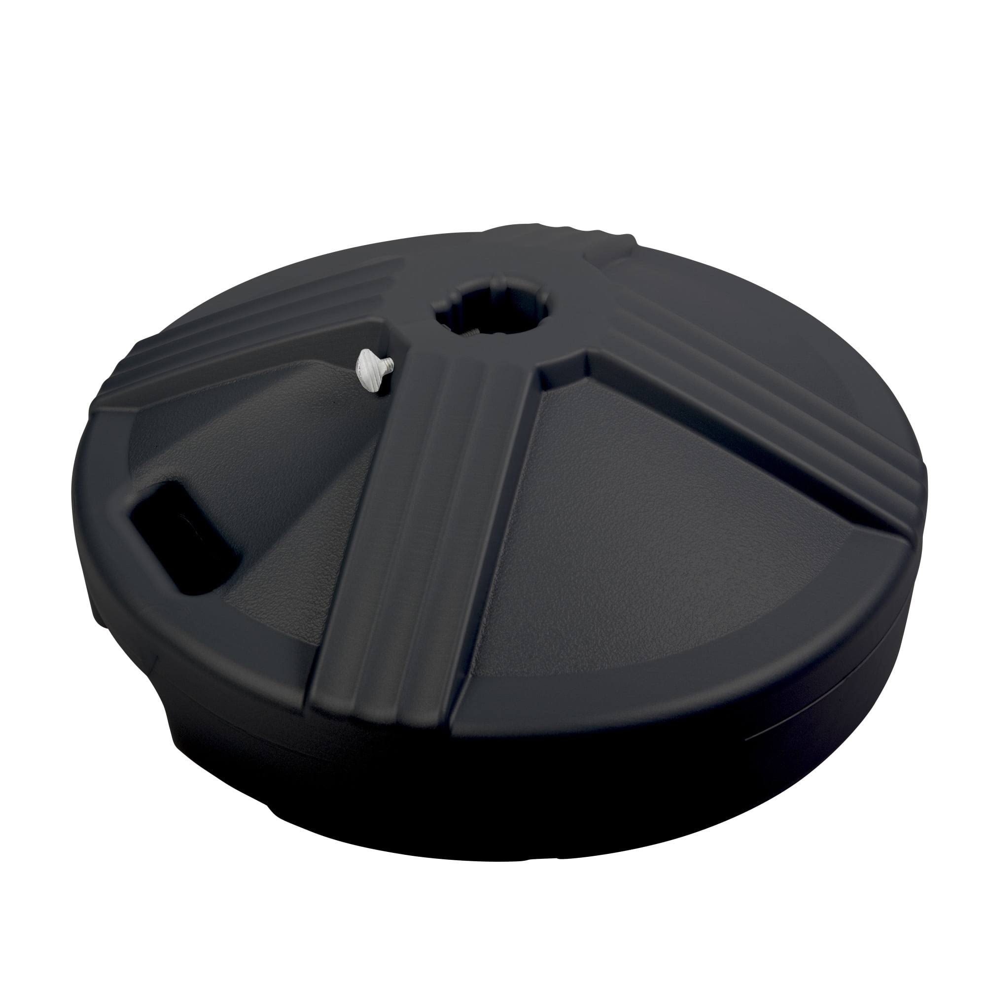 a98867c93d3e4ac6923121fdd3b3411073ae27132c8ca43114411e953b474eec.jpg US Weight Durable 50 Pound Umbrella Base Designed to Be used with A Patio Table (Black) - Image 1