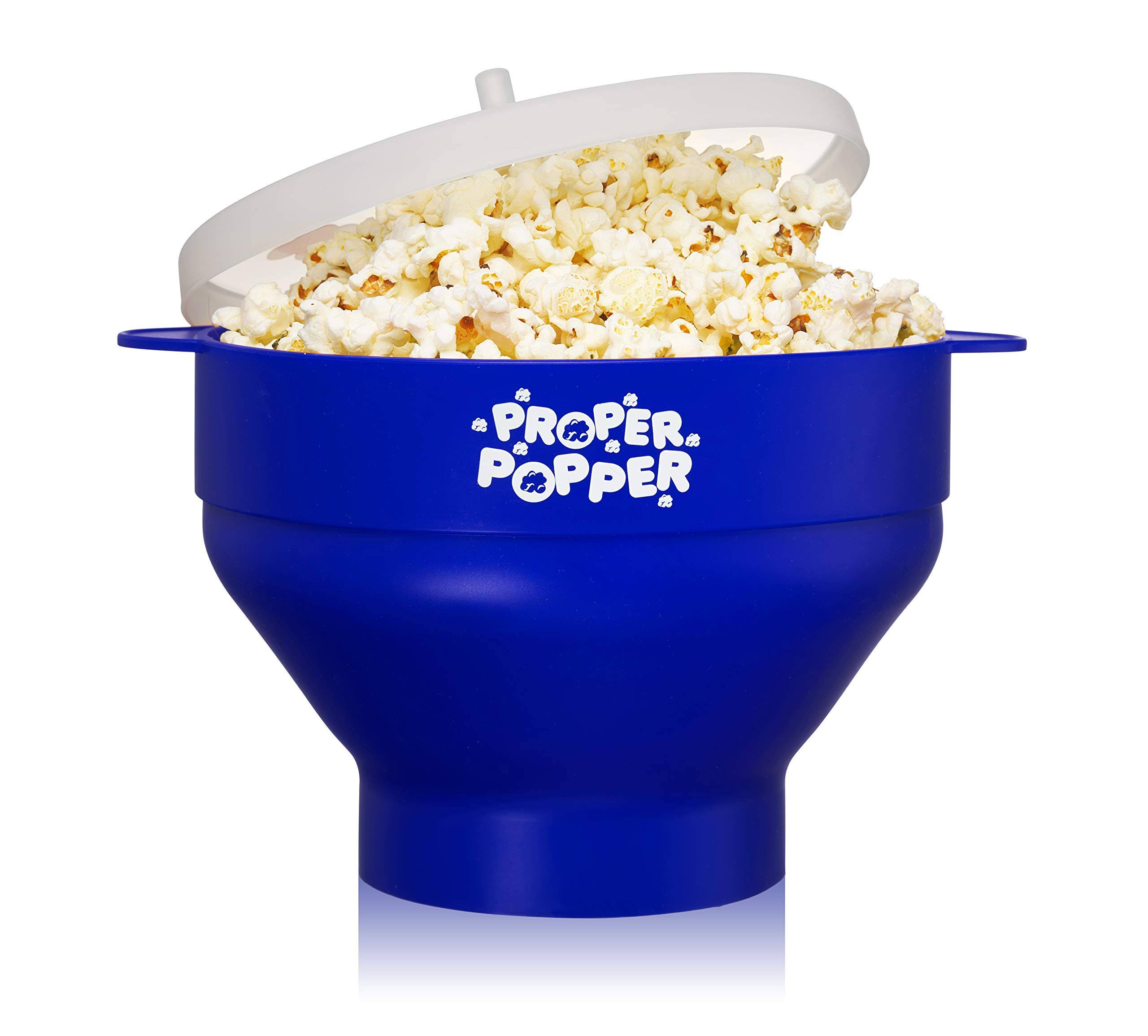 a9888e8d8ca7a894f80ae1e57f6aaa9dbf77b3ec9fa2ac36455f88ba3f77963d.jpg The Original Proper Popper Microwave Popcorn Popper Silicone Popcorn Maker BPA - Image 1