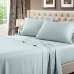 Split King Sheets Adjustable Bed Solid 600 Thread Count Sea
