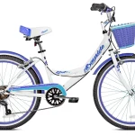 Kent 24" Bayside Multi - Speed Girl'S Bike, White/Purple