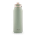 Ello Pop & Fill 32oz Stainless Steel Water Bottle with QuickFill Technology, Double Walled and Vacuum Insulated Metal, Leak Proof Locking Lid, Sip and