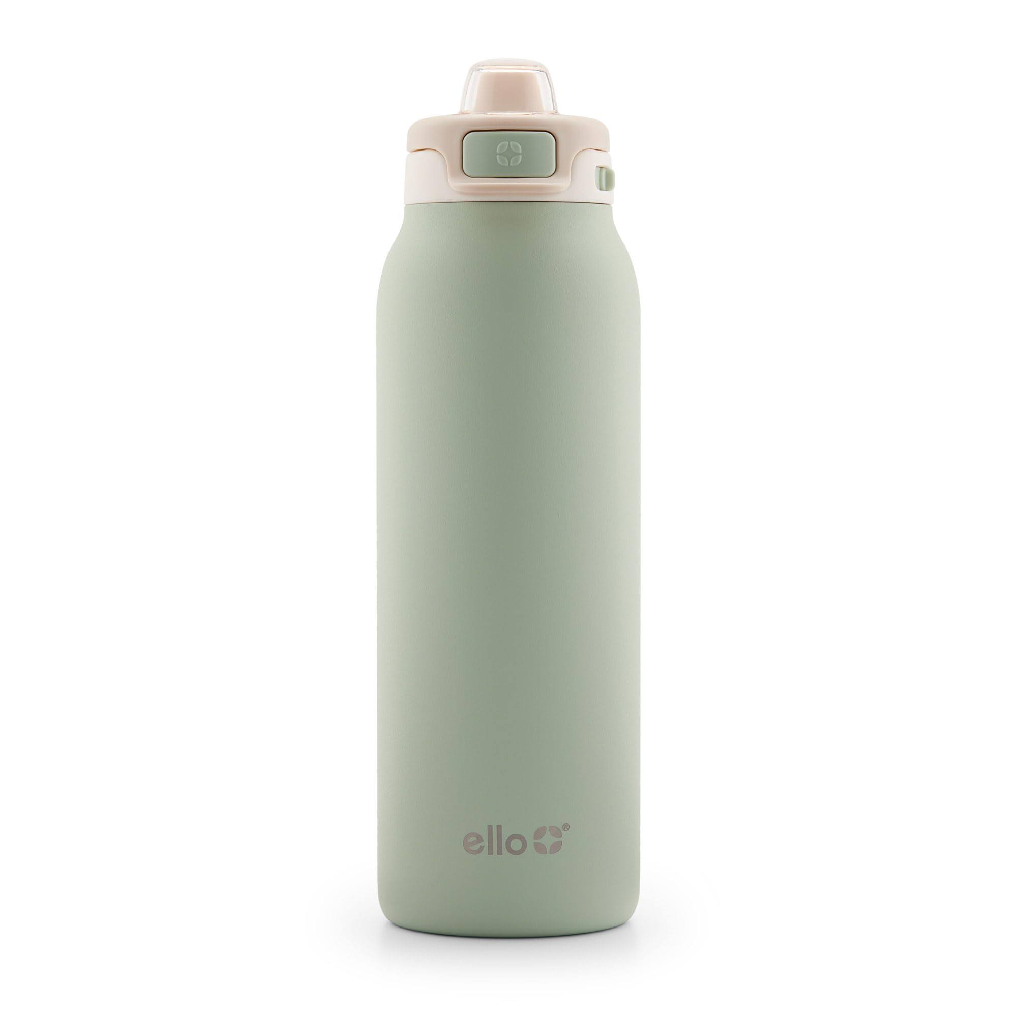 a9bd84d9fd6b56fdd9ebda7979516b4af9a535ea80b7f511275b64771fb3c679.jpg Ello Pop & Fill 32oz Stainless Steel Water Bottle with QuickFill Technology, Double Walled and Vacuum Insulated Metal, Leak Proof Locking Lid, Sip and - Image 1