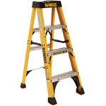 Dewalt 4 - Foot Fiberglass Step Ladder, Type Ia, 300 - Pound Load Capacity, Dxl3010 - 04