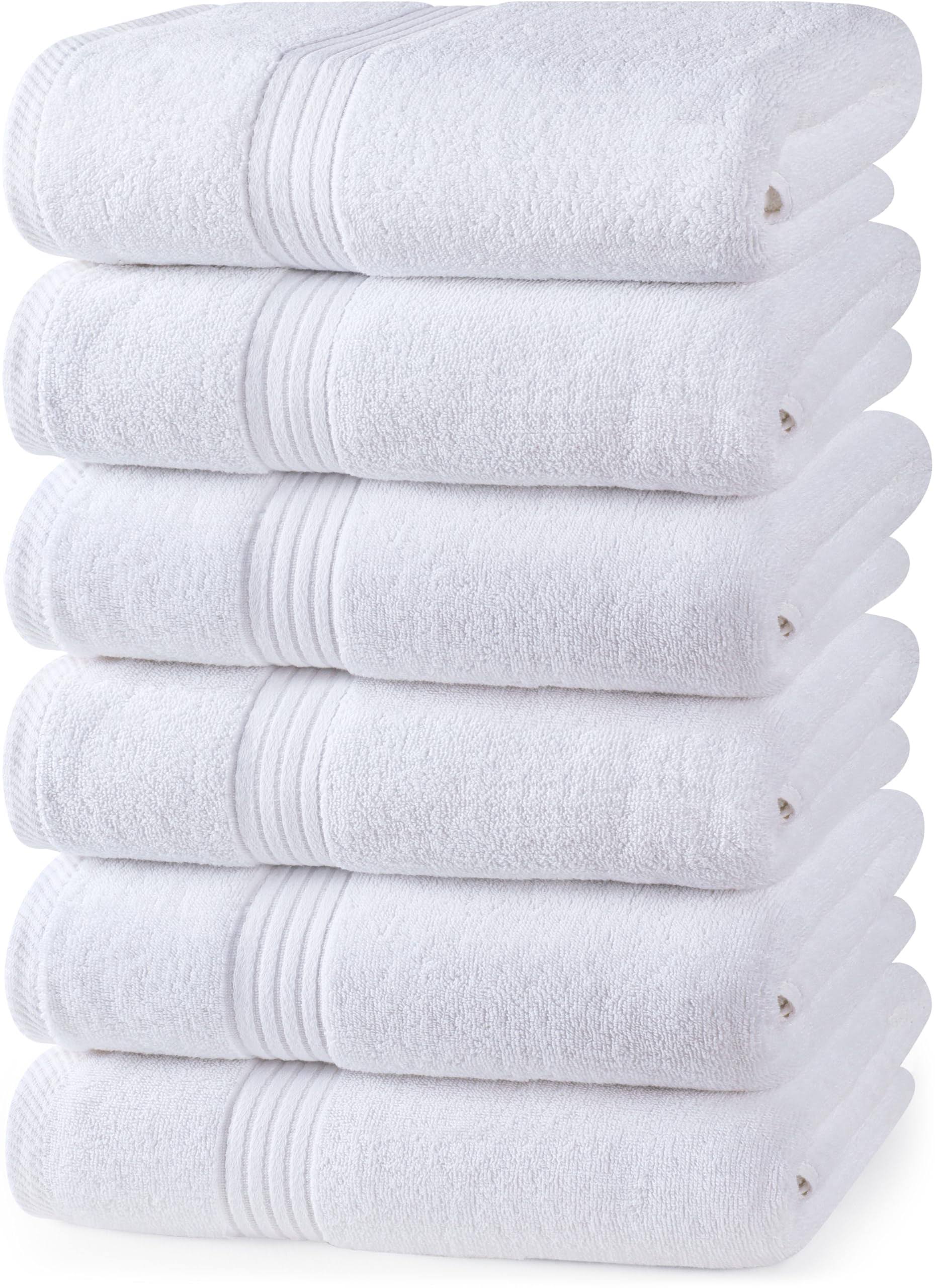 aa431836112286912b20ad1c11e3e8960fc4cbd2aed972c755510292559aae06.jpg Utopia Towels - Premium Hand Towels - 100% Combed Ring Spun Cotton, Ultra Soft and Highly Absorbent, Exrta Large Thick Hand Towels 41 x 71 cm, Hotel - Image 1
