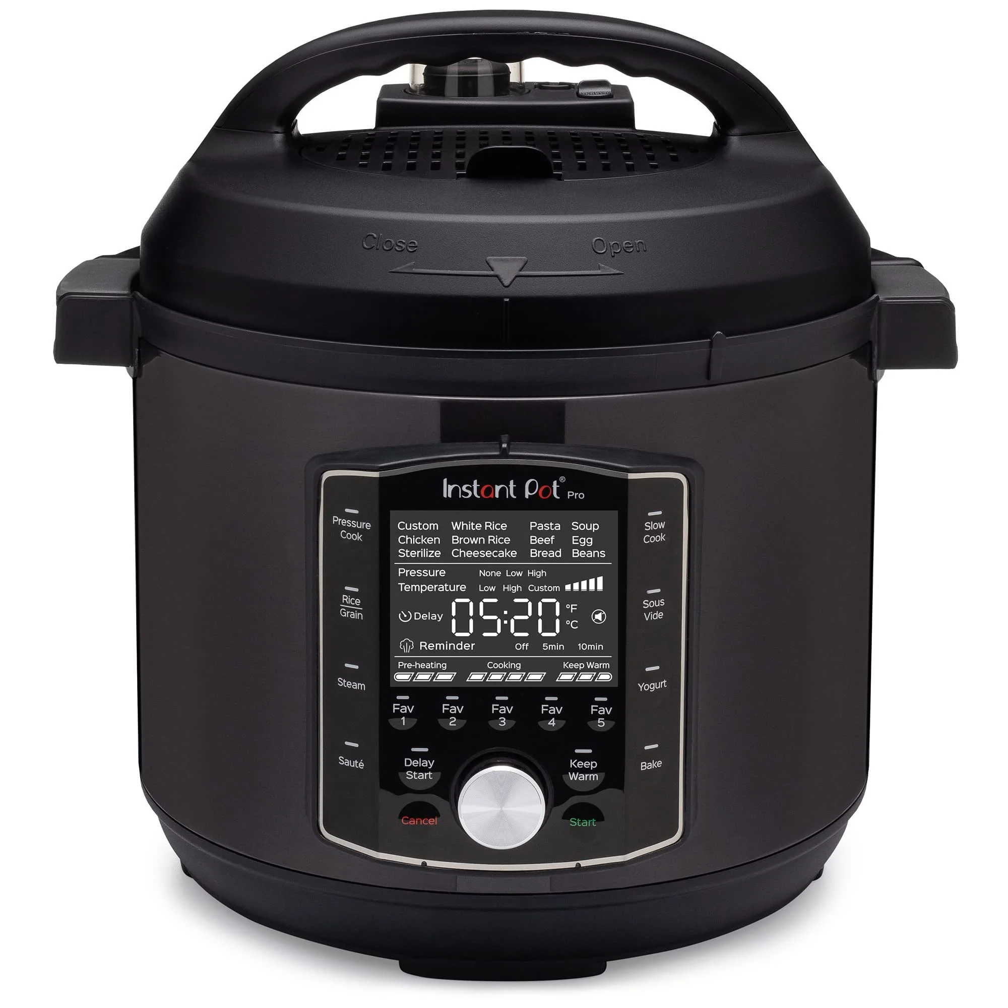 aa4ec423d1789cd501a7022801ce99447a7a1db39e495e95e8a9491f06ab0753.webp Instant Pot Pro 8 QT 10-in-1 Pressure Cooker. Rice/Grain Cooker - Image 1