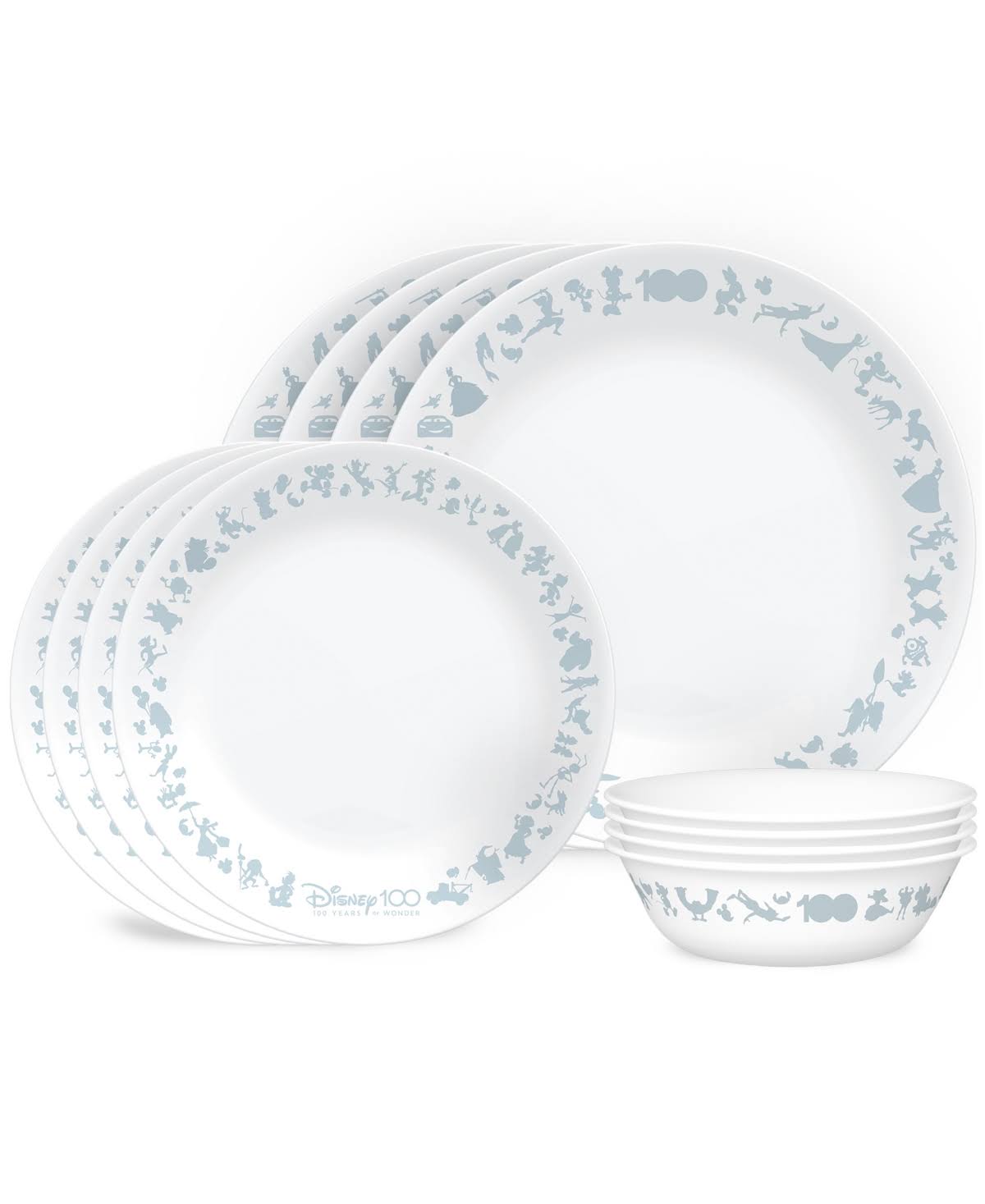 aa69481730455e129391779db2ff676de08d3a27da34050b60e96ab16a34d0eb.jpg Disney Commemorative Series 12-pc. Dinnerware Set by Corelle - Image 1