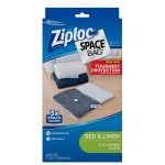 Ziploc Space Bag, Bed & Linen, X-Large Flat - 2 bags